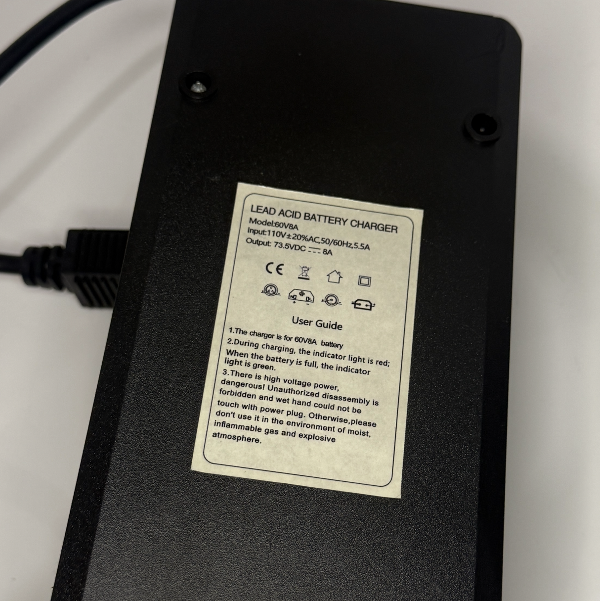 SLA Battery Charger (60V 8A)