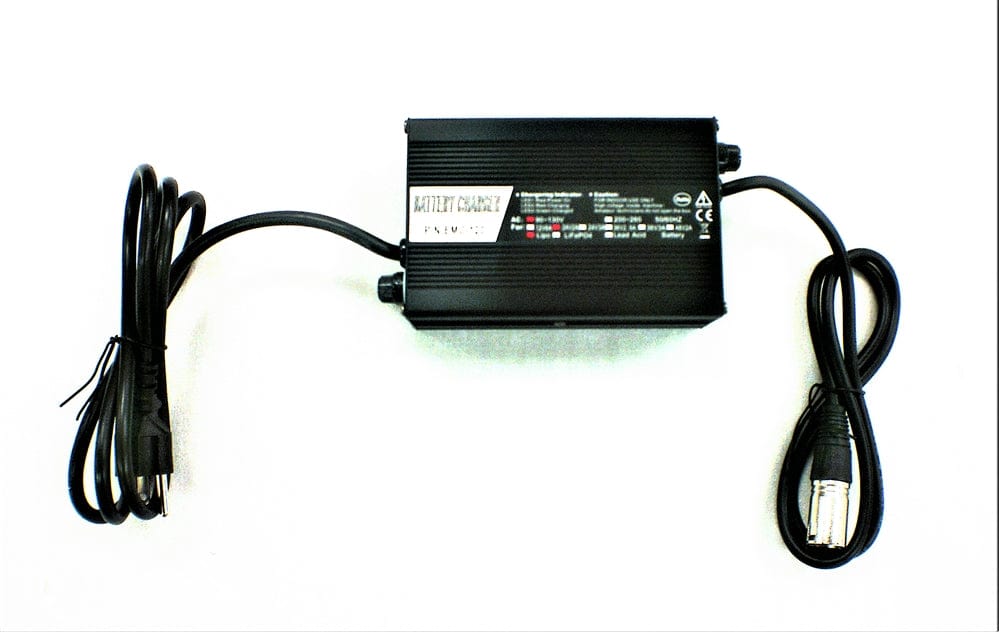 Daymak Battery & Motor Charger 24V 2.0A Lithium - 3 prong - XLR Plug