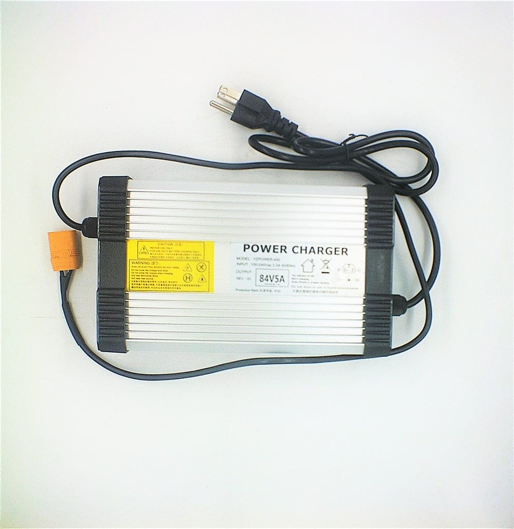 Daymak Battery & Motor Charger 84V-5Ah Lithium for 72v lithium Battery