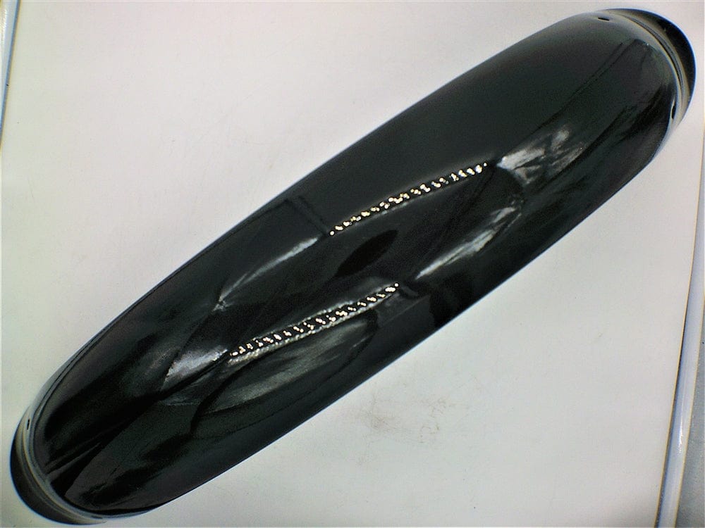 Daymak Fairings Florence Fat Tire Rear Fender (Left & Right-Set) - Black