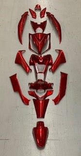 Daymak Fairings Kingston Complete Body Kit - Red