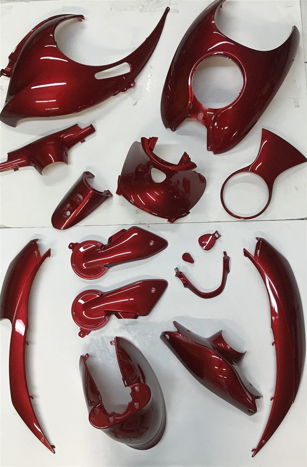Daymak Fairings Odyssey Complete Body Kit - Red