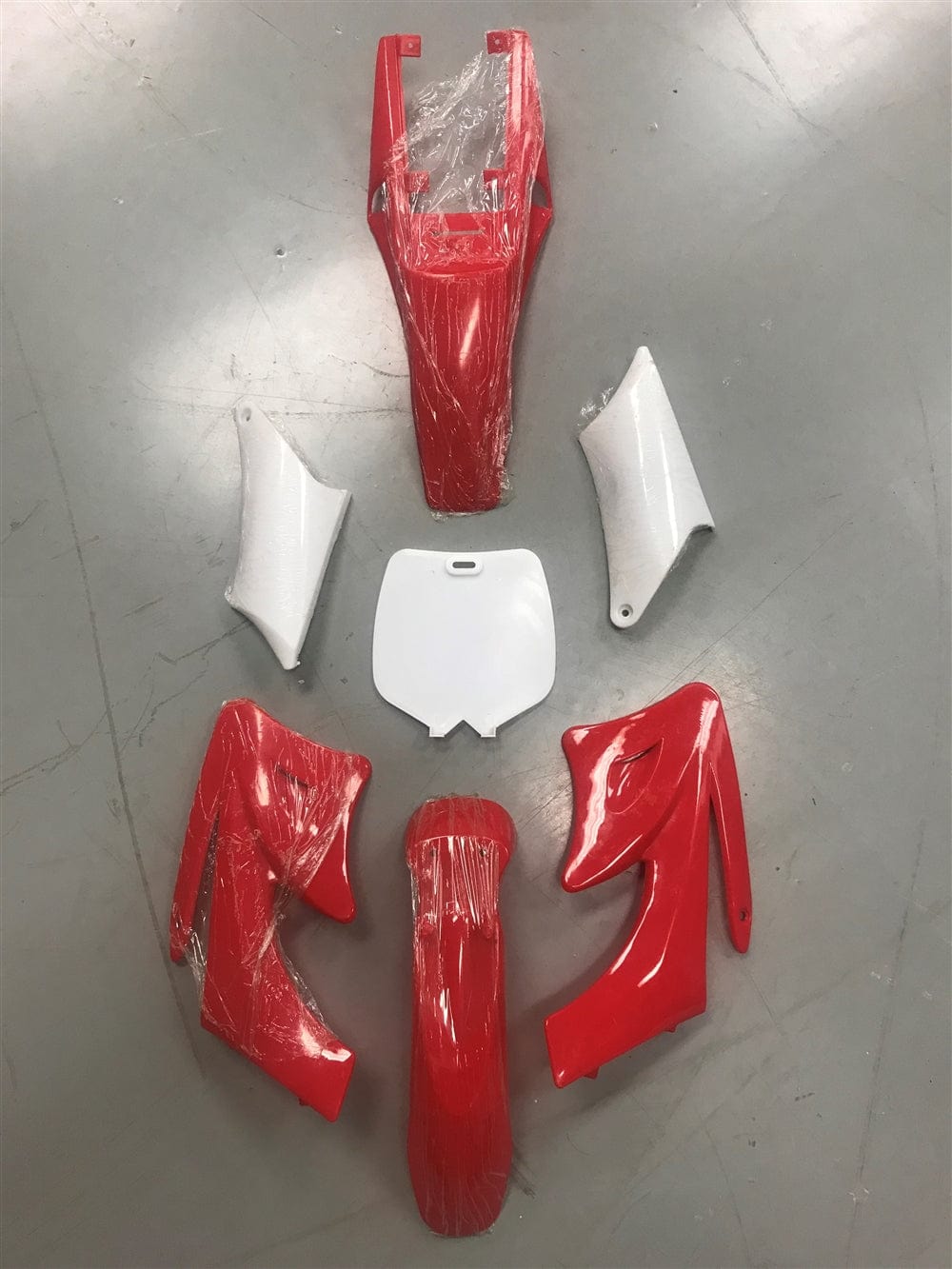 Daymak Fairings Pithog Mini Complete Body Kit - Red