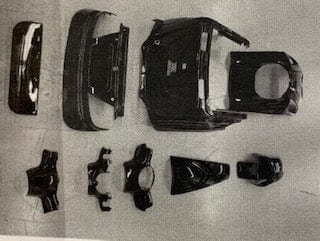 Daymak Fairings Roadstar Deluxe Complete Body Kit - Black