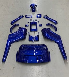 Daymak Fairings Roadstar Transformer Complete Body Kit - Blue