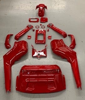 Daymak Fairings Roadstar Transformer Complete Body Kit - Red