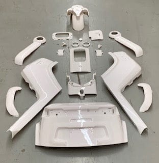 Daymak Fairings Roadstar Transformer Complete Body Kit - White