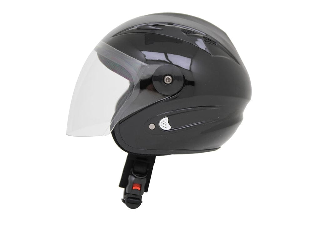 Daymak Helmets MAX 200 - Half face helmet - Solid Black (XXL)