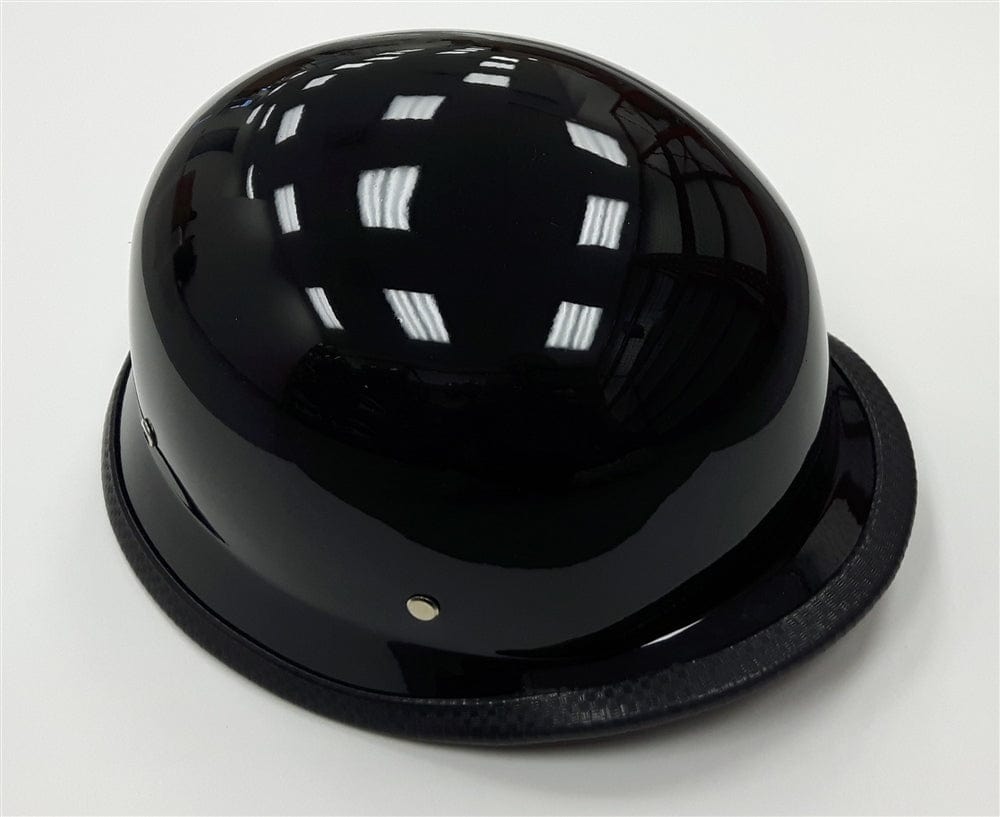 Daymak Helmets MAX 307- Half face helmet - Solid Black (L)