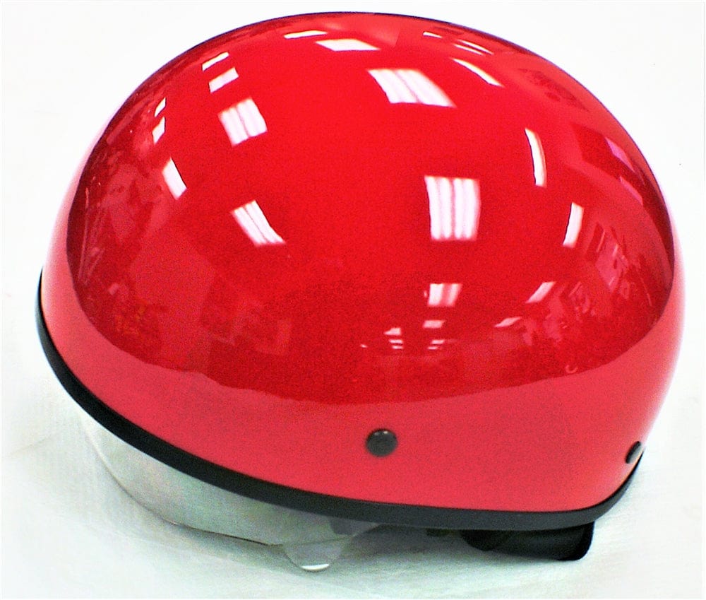 Daymak Helmets MAX 400 - Half face helmet - Solid Red (XL)