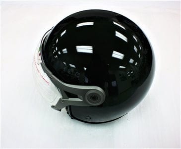 Daymak Helmets MAX 500 - Half face helmet - Solid Black (L)