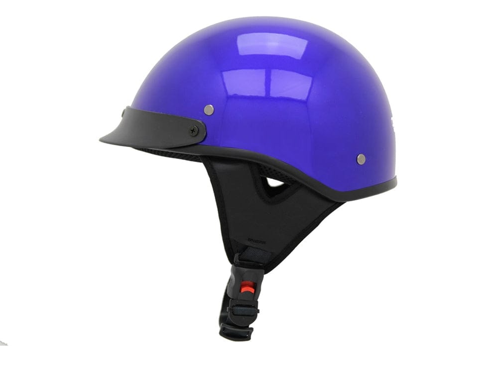 Daymak Helmets MAX HALF - Half face helmet - Solid Blue (M)