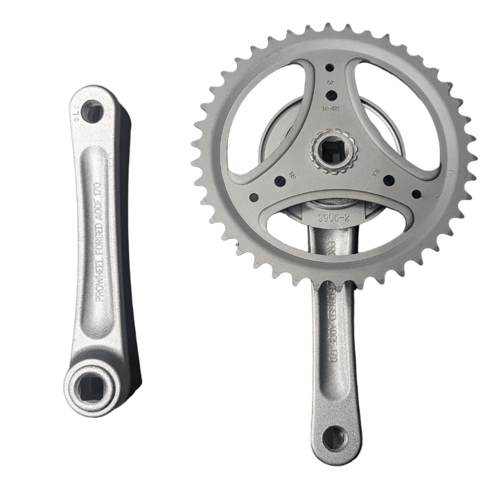 Daymak Pedal Arms Pedal Crank set for Paris 48V (silver)