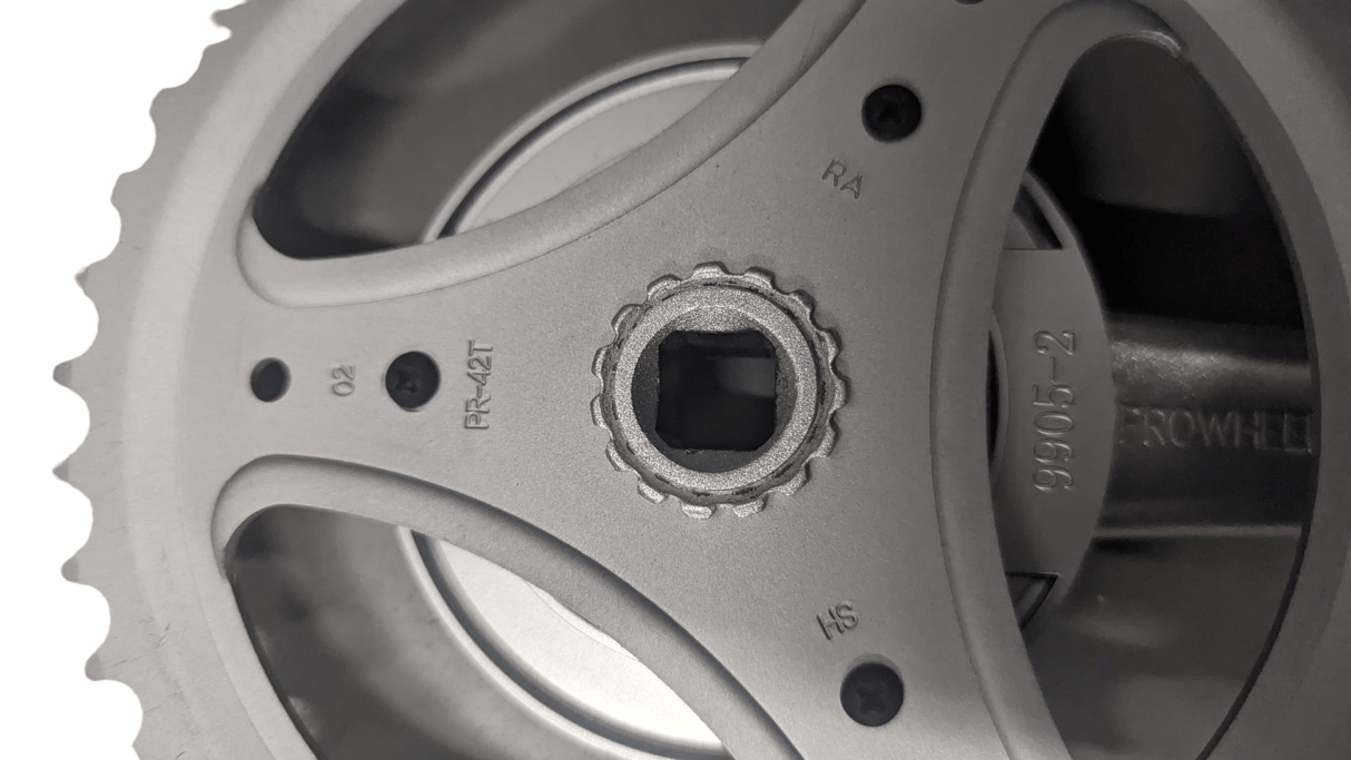 Daymak Pedal Arms Pedal Crank set for Paris 48V (silver)