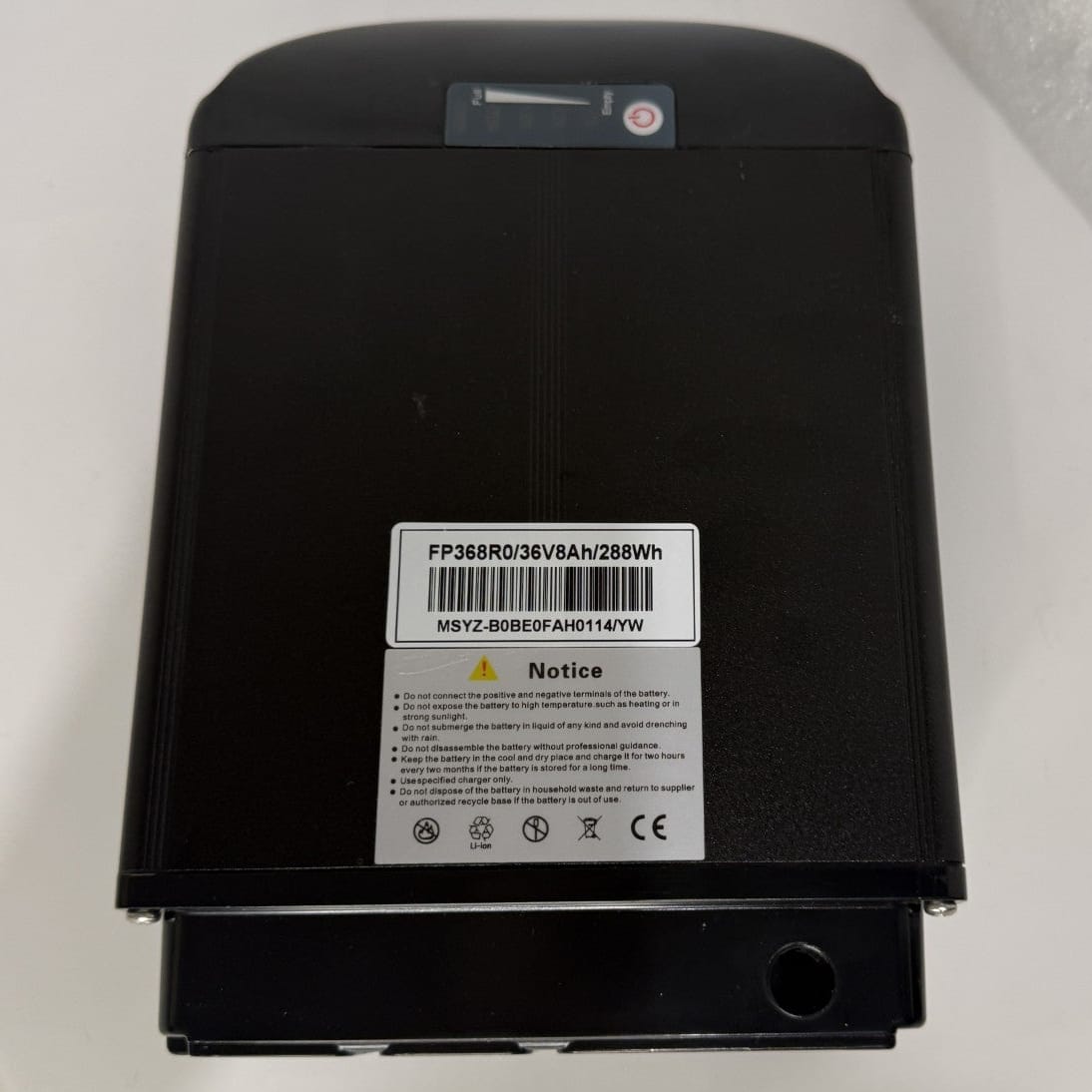 Eclipse EV Battery Eclipse Nova Fly Lithium Battery (36V 8Ah) Eclipse EV Nova Fly Battery (36V 8Ah) | E-Bike Parts Canada
