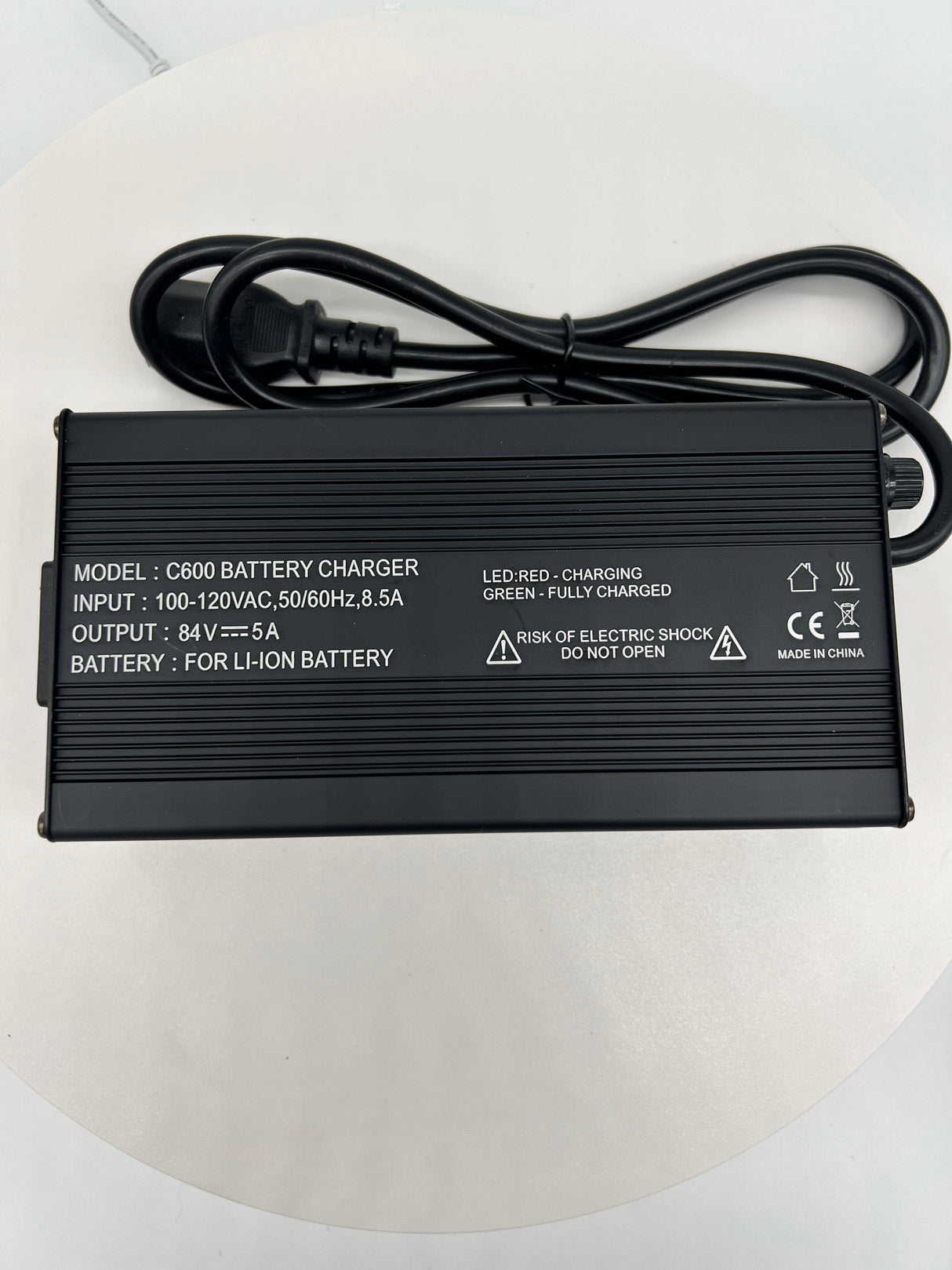 Emmo Battery & Motor Emmo 72v Lithium Charger - Metal