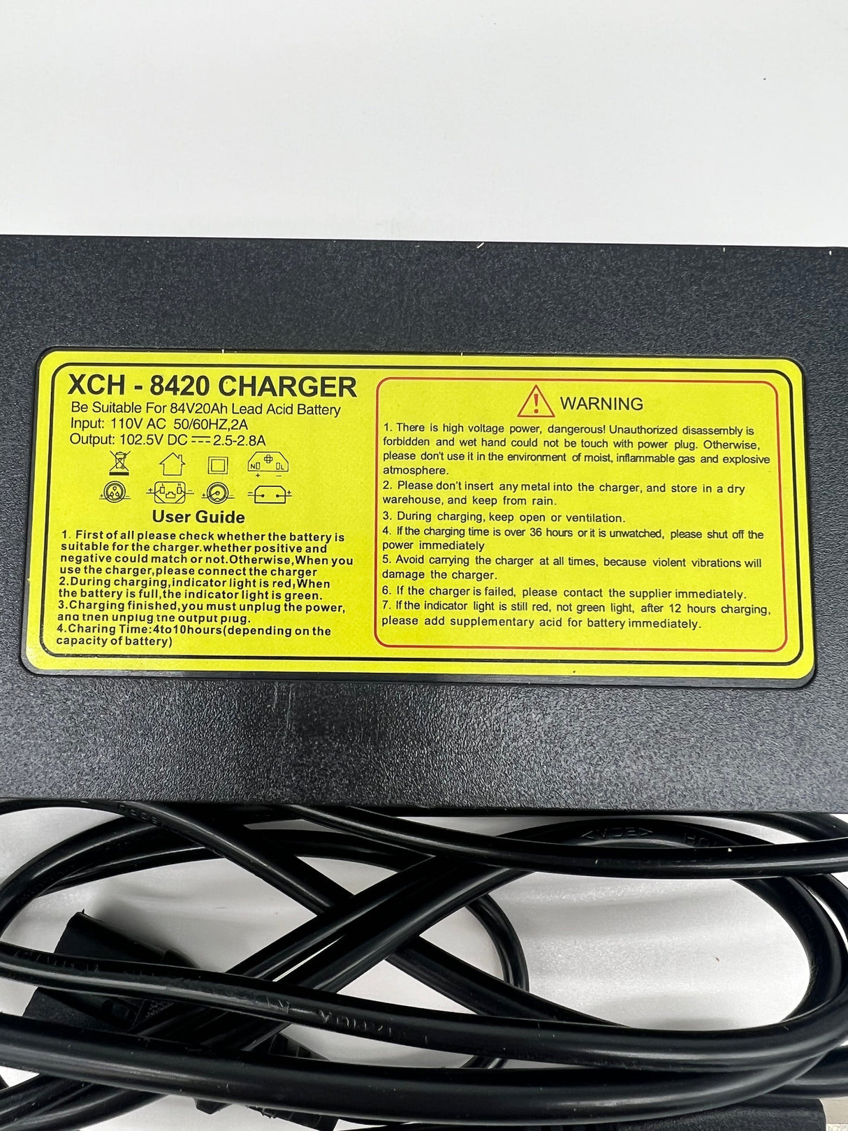 Emmo Parts 84v Sealed Lead Acid Charger