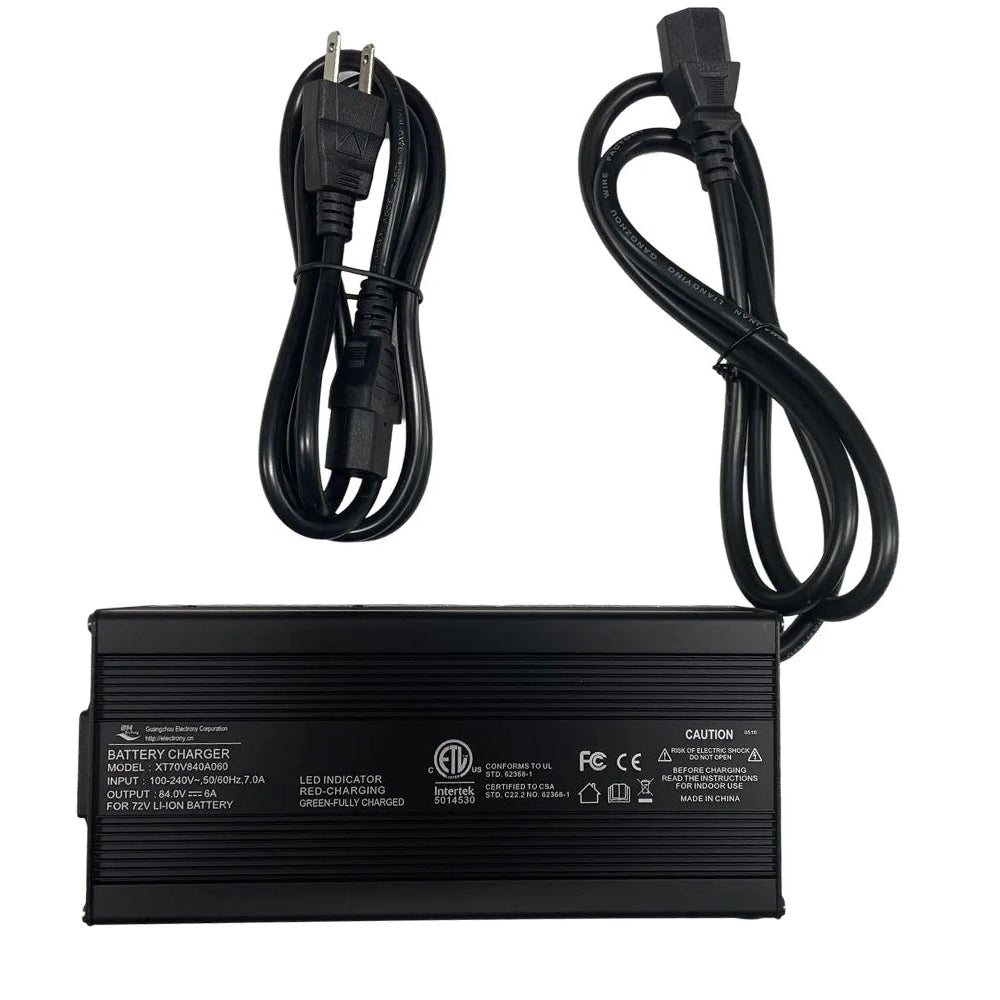 Emmo Lithium Battery Charger (72V 6A)