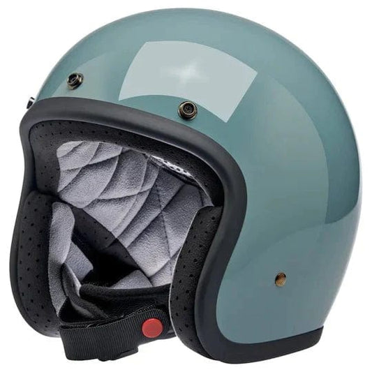Beachman Accessory Gloss Agave / XS Biltwell Bonanza Helmet