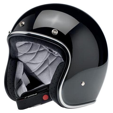 Beachman Accessory Gloss Black / XS Biltwell Bonanza Helmet