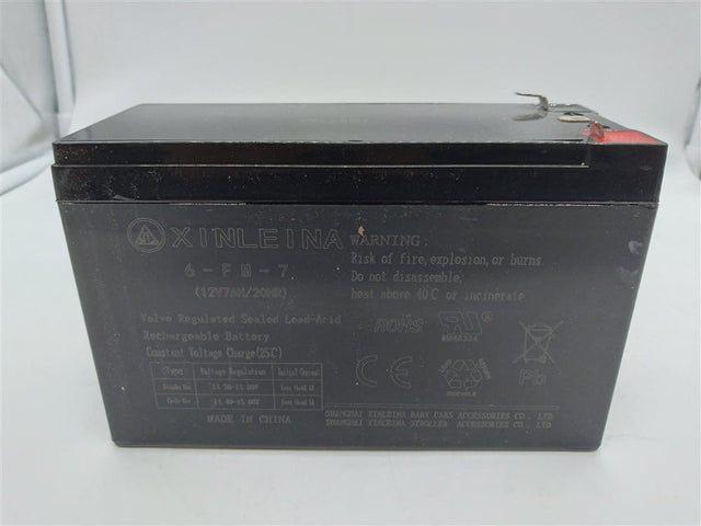 Daymak Battery & Motor SEALED LEAD-ACID Battery 12V7AH