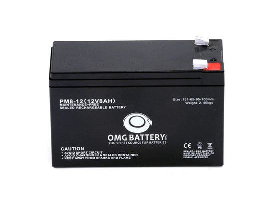 Daymak Battery & Motor SEALED LEAD-ACID BATTERY 12V8AH