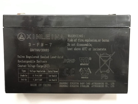 Daymak Battery & Motor SEALED LEAD-ACID BATTERY 6V 7AH