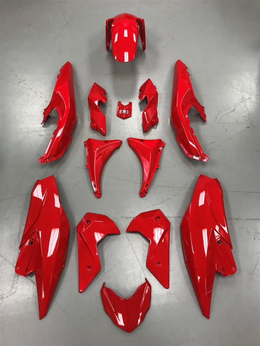 Daymak Exterior & Custom EM3 Complete Body Kit - Red