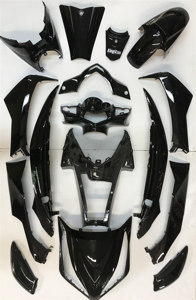 Daymak Fairings Kingston Complete Body Kit - Black