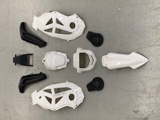 Daymak Fairings Pithog Max Complete Body Kit - White