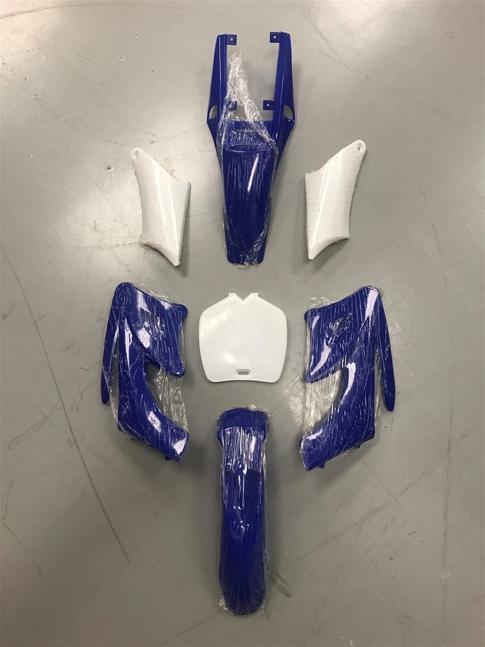 Daymak Fairings Pithog Mini Complete Body Kit - Blue