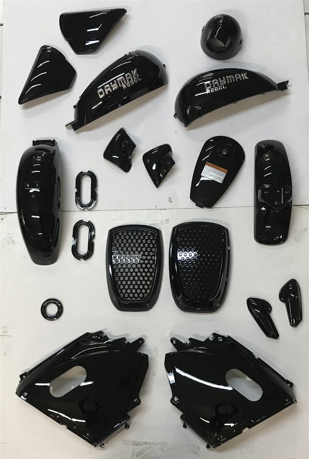 Daymak Fairings Rebel Complete Body Kit - Black