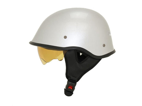 Daymak Helmets MAX 300 - Half face helmet - Solid Silver (XL)