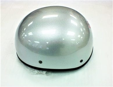 Daymak Helmets MAX 400 - Half face helmet - Solid Silver (XL)