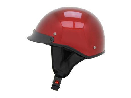 Daymak Helmets MAX HALF - Half face helmet - Burgundy (XL)