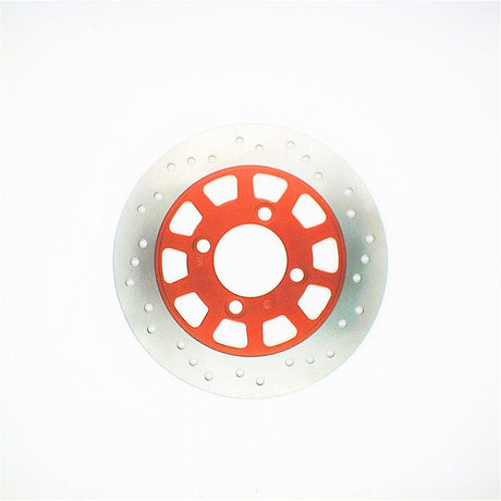 Daymak Mechanical Brake Disc 4 hole Orange Trim 57mmID - 220mmOD