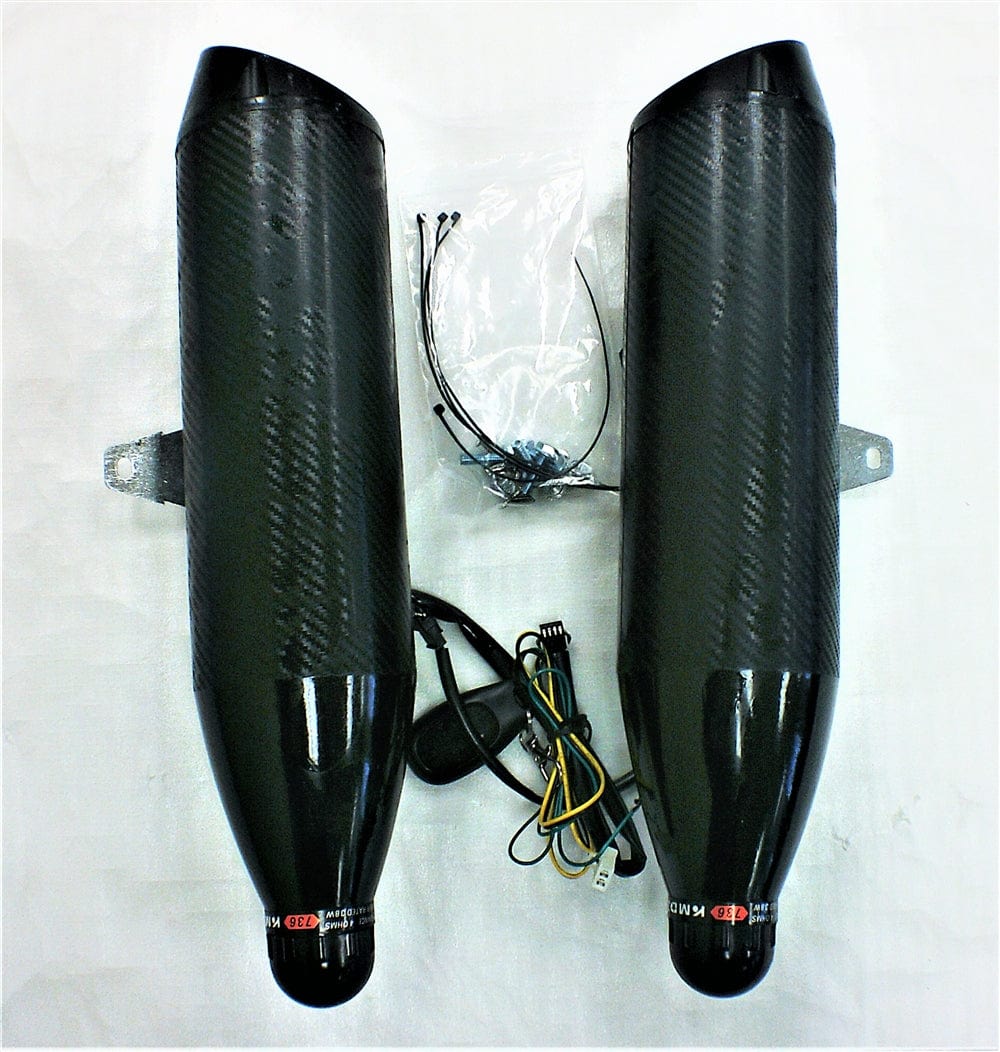 Daymak Speakers Exhaust Speaker for EM2/Road Warrior (Set)