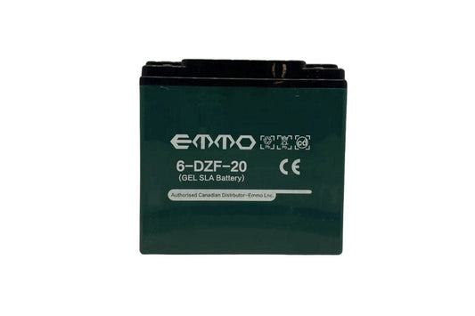 Emmo Battery & Motor Emmo 12v20ah Sealed Lead Acid Battery Cell