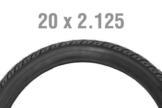 Emmo Wheels & Tires 20x2.125 Tubed Tire 20 x 2.125 BIKE TIRE